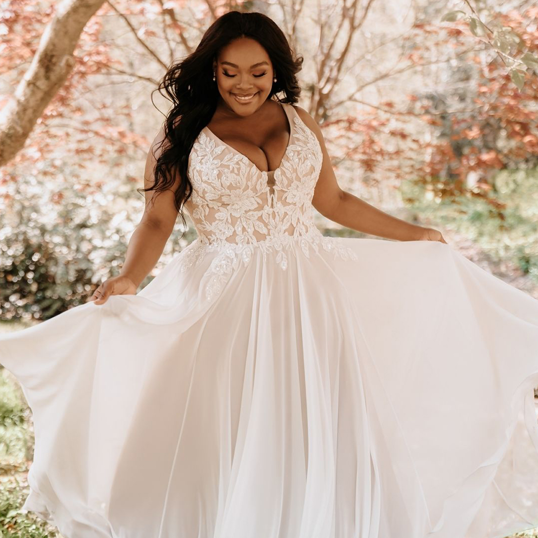 Sydneys Coset SC5287 Jolene Plus Size Bridal Dress – Glass Slipper Formals