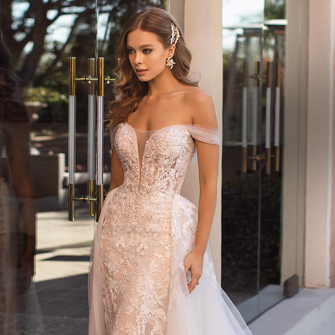 VAL STEFANI designer bridal gown, Charlotte NC