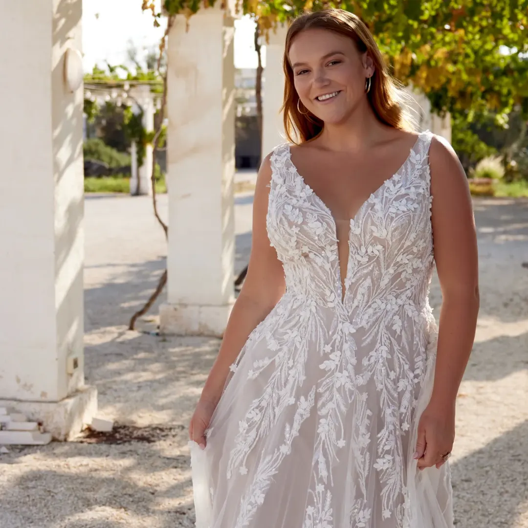 Plus size wedding-dresses charlotte nc Lillian West Bridals