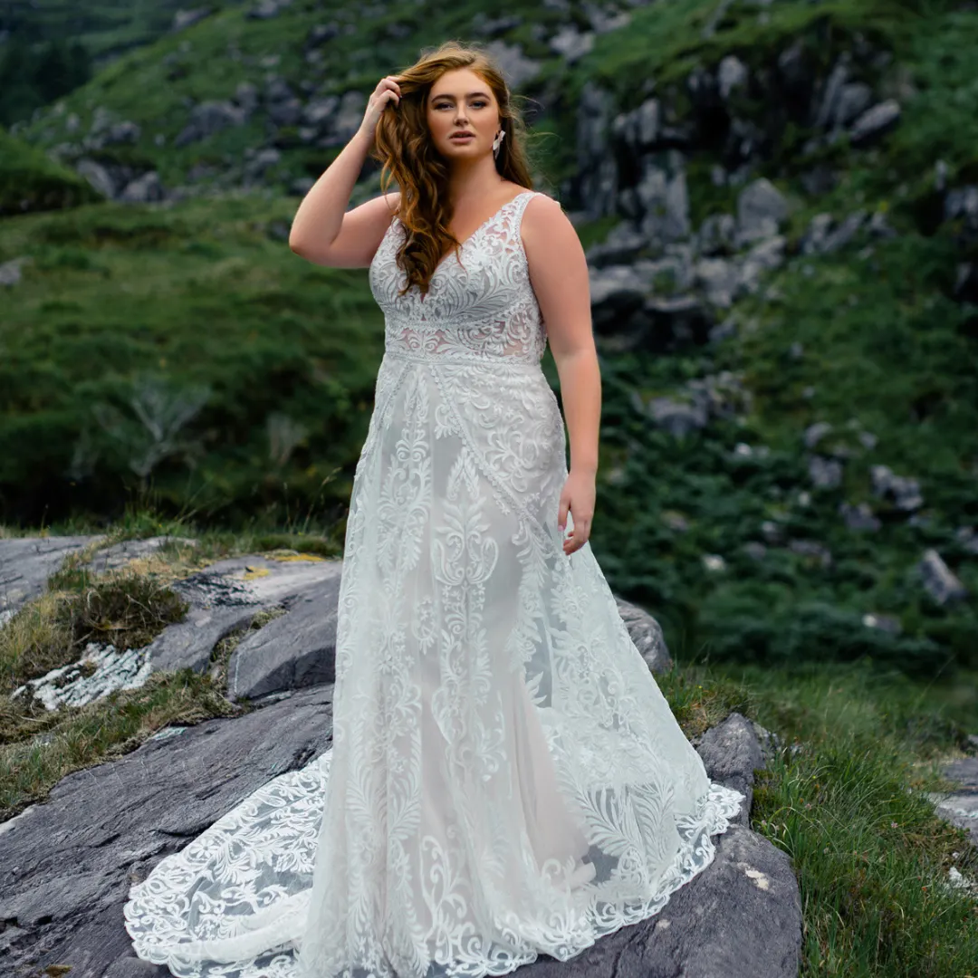 Wilderly bridal Plus size wedding dresses charlotte nc