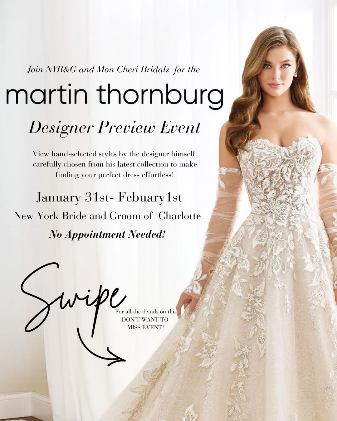 Martin thornburg trunk show charlotte nc